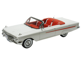 1961 Chevrolet Impala Convertible White w Red Interior Limited Edition to 240 Pc - £81.65 GBP