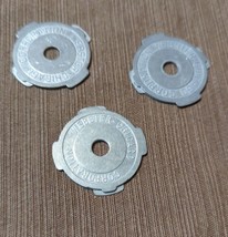 3 Vintage Webster Chicago Corporation Metal 45 RPM Record Adapters - £7.78 GBP