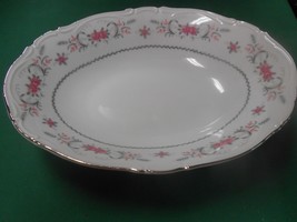 Great Vintage &quot;Sears&quot; HARMONY HOUSE &quot;Sonnet&quot; Oval Veggie BOWL 11&#39; x 8&quot; - £9.76 GBP