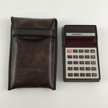 Vintage Hanimex Pocket Calculator Handheld Model BCM19V Storage Carry Case - $24.70
