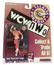 WCW/NWO Talking Portrait Card Macho Man Series 1 PrimeTime - $19.34 CAD