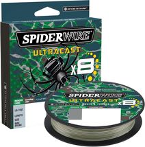 SPIDERWIRE Ultracast x8 Braid (80 LB TEST) 295 Yds Inshore Camo SUCVP80IC0 - $19.99