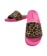 Nine West Womens 6M  Sandals Multicolor Leopard Print Slip On - $25.34 CAD
