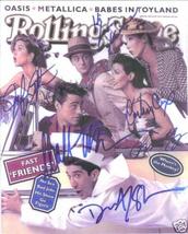 Friends Cast Signed Autogram 8X10 Rp Photo Aniston Cox Kudrow Leblanc Schwimmer - £15.79 GBP