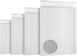 White Kraft Bubble Mailer Envelopes, 10.5 x 15 Inches. 200 Pack Mail Padded... - £127.89 GBP