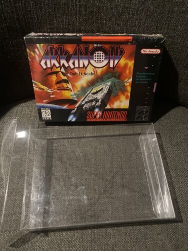 Arkanoid: Doh It Again (Super Nintendo System, 1997) Sealed With Protective Case - $133.65