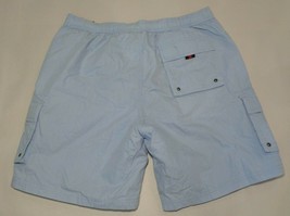 Cremieux Size Large Blue New Men&#39;s Cargo Swim Trunks Board Shorts - £47.48 GBP