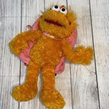 Zoe from Sesame Street Plush Orange Monster Backpack - £11.69 GBP