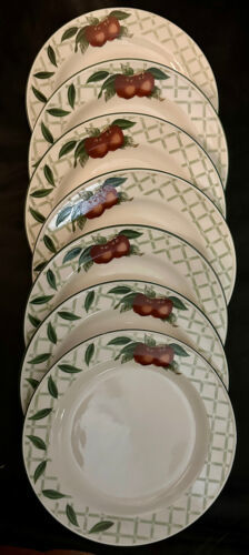 CADES Creek Salad Plates Stoneware (7) 7-1/2"  WSP