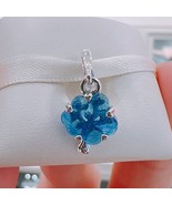2023 Mother&#39;s Day Release 925 Silver Blue Murano Glass Family Tree Dangl... - $23.59 CAD