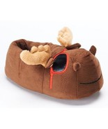 Kids Moose Slippers  Size M/L 2/3 NWT Brown - £7.71 GBP