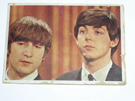 Beatles Color Card #13 Vintage 1960&#39;s T.C.G. Printed In U.S.A. - £10.21 GBP