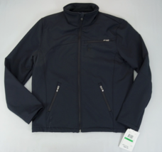 New Men&#39;s SPYDER Softshell Jacket Black Full Zip Sz L Waterproof XTL Bre... - £37.37 GBP