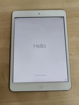 Apple iPad mini 1st Generation. 16GB, Wi-Fi - White &amp; Silver Factory Reset - £29.57 GBP