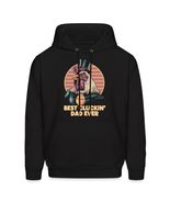 Best Cluckin&#39; Dad Ever Funny Chicken Unisex Hoodie, Chicken Dad Funny Fa... - $36.62