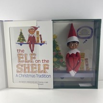 The Elf on the Shelf Brown Eyed BOY Dark Skin + Storybook NEW Christmas - £15.59 GBP