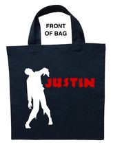 Zombie Trick or Treat Bag, Personalized Zombie Halloween Bag, Zombie Loot Bag - £10.44 GBP