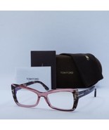 TOM FORD FT5879-B 072 Shiny Pink/Colored Havana/Blue-Light Block Lenses ... - $165.60