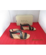 Soul Naturalizer Cindi Strappy Sandals $89 - US Size 7 1/2 W - Black - 1202 - $54.14 CAD