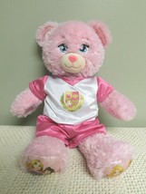 Build A Bear Disney Princess Princess Kitty Cat 18&quot; Plush Toy Pink Sparkle Music - £15.86 GBP