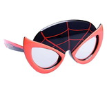 Sun-Staches Spiderman Arkaid Sun Staches Multi-color Party Costume Glass, - $10.88