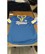 Women&#39;s Los Angeles Rams Fanatics Branded Royal Lace-Up T-Shirt Size Large - €12,81 EUR