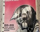 1968 1989 Honda TRX 250R FourTrax Service Shop Repair Manual OEM 61HB903 - $79.99