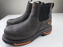 Ariat Men&#39;s Big Rig Chelsea Waterproof Composite Toe Work Boot, size 9.5 EE - $183.15