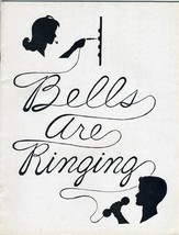Bells Are Ringing Program Lynchburg Virginia Junior Woman&#39;s Club 1966 - £13.98 GBP