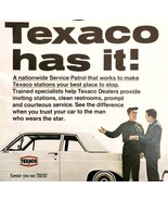 1965 Texaco Gas Oil Service Patrol Advertisement Gasoline Stations HM2R - $41.01 CAD