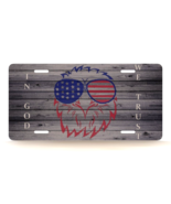Patriotic In God We Trust American Flag Eagle Novelty License Plate - $21.66 CAD