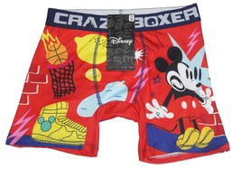 Crazy Boxer Disney Mickey Mouse Basketball Hoops Shoes Diamonds Boxers M... - $308.20 MXN