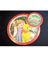 Disney Store 2 part melamine plate My Friends Tigger &amp; Pooh Round - $118.79 MXN