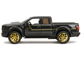 2017 Ford F-150 Raptor Pickup Truck Black Metallic w Gold Stripes Pink Slips Ser - $20.44