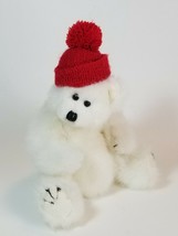 1993 Ty Peppermint the Polar Bear 9” Attic Treasures Jointed Plush Christmas - £7.60 GBP