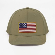 Cap Trucker USA Flag Hat American Flag Patriotic Hat American Gift Fathe... - £25.37 GBP