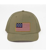 Cap Trucker USA Flag Hat American Flag Patriotic Hat American Gift Fathe... - £24.97 GBP
