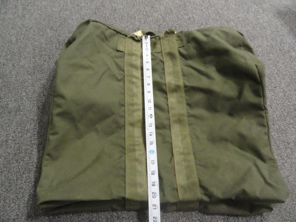 AVIATOR KIT BAG OD GREEN JUMP MASTER AIRBORNE PARATROOPER FLIGHT CREW CHIEF 6627 Item image 4