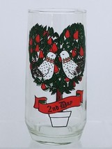 Twelve Days Of Christmas Drinking Glass 2nd Day Replacement Glass Indian... - $9.95