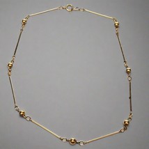 Vintage Gold Tone Napier Necklace - $291.90 MXN