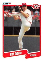 1990 Fleer #418 Rob Dibble NM-MT Reds ID:3630 - $1.67