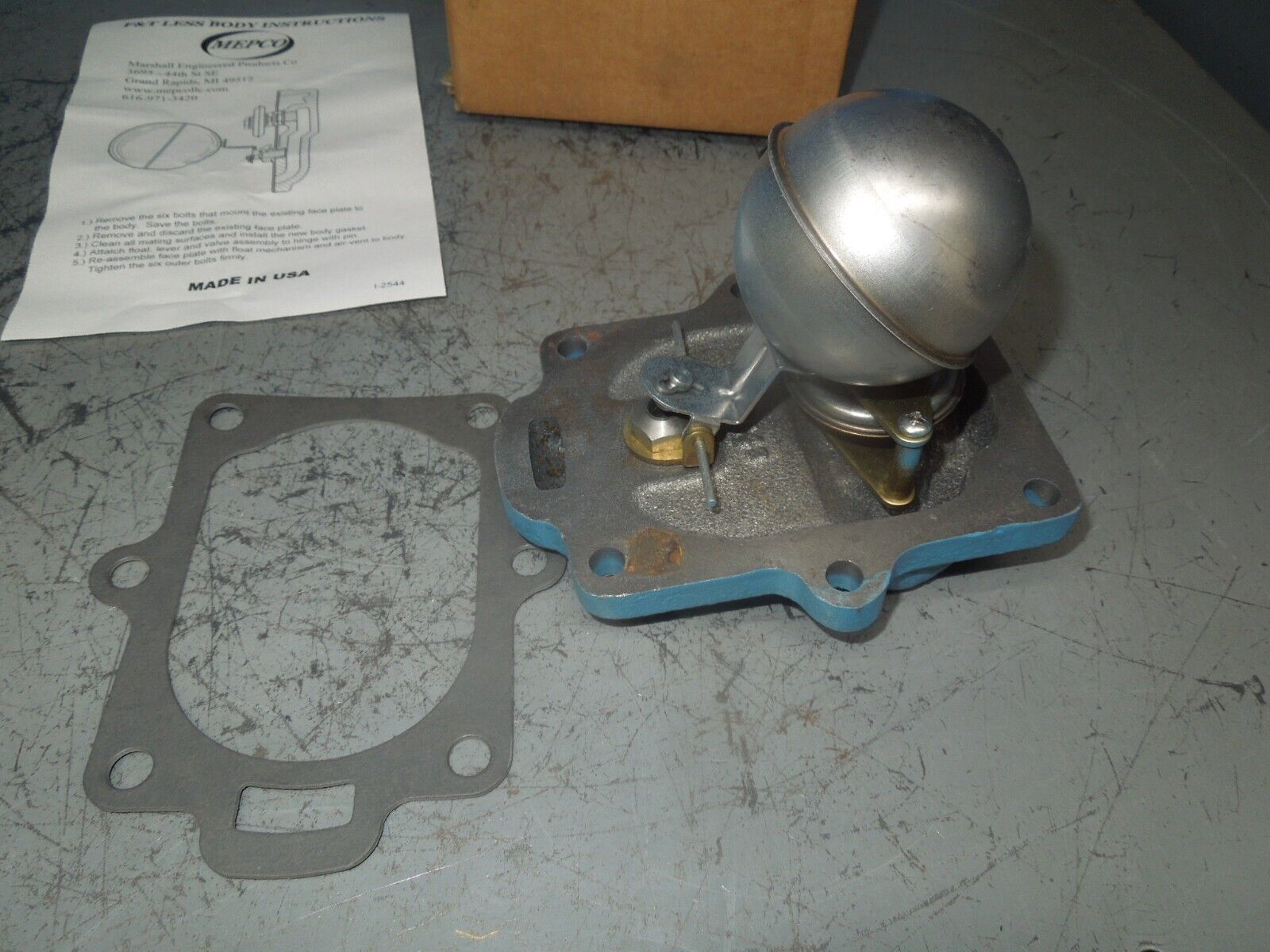 MEPCO ML9632 40/44-215A F&T Less Body 3/4" New Surplus Item image 4