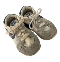 VINTAGE 1983 NIKE Tyro Athletic Shoes Made in Korea Nylon Suede Toddler ... - £33.84 GBP