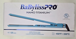 BabylissPRO Nano Titanium Ultra-Thin Hair Straightener, 1 &quot; - $111.73
