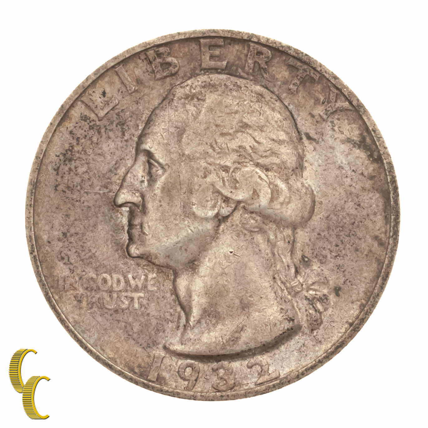 1932-S Silver Washington Quarter 25C (Extra Fine, XF Condition) Strong Detail! - $233.89
