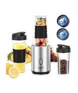 18 In 1 Smoothie Maker, Grinder, Baby Food Maker 21000rpm 2 Bottles W/li... - $24.74