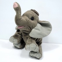 Elephant Gray Baby Plush Stuffed Animal Wild Republic 13&quot; long  - £20.23 GBP