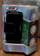 Go Wireless Genuine Leather Cell Phone Case - Motorola V3, V8 - BRAND NEW - £6.32 GBP