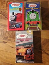 Thomas &amp; Friends VHS Lot Of 3 James &amp; The Red Balloon, Best Of Percy, Th... - £20.24 GBP
