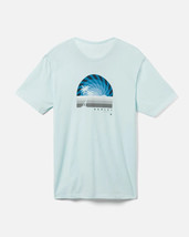 Hurley Everyday Washed Swirlset Short Sleeve T-Shirt, TEAL, S - £24.46 GBP